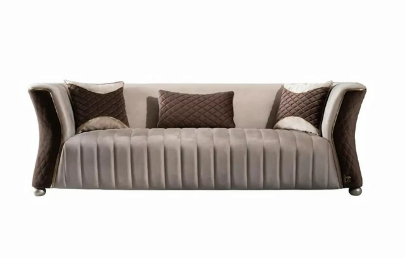 Xlmoebel Sofa Polster Designer Möbel Dreisitzer Sofa 3 Sitzer Sofas Luxus T günstig online kaufen