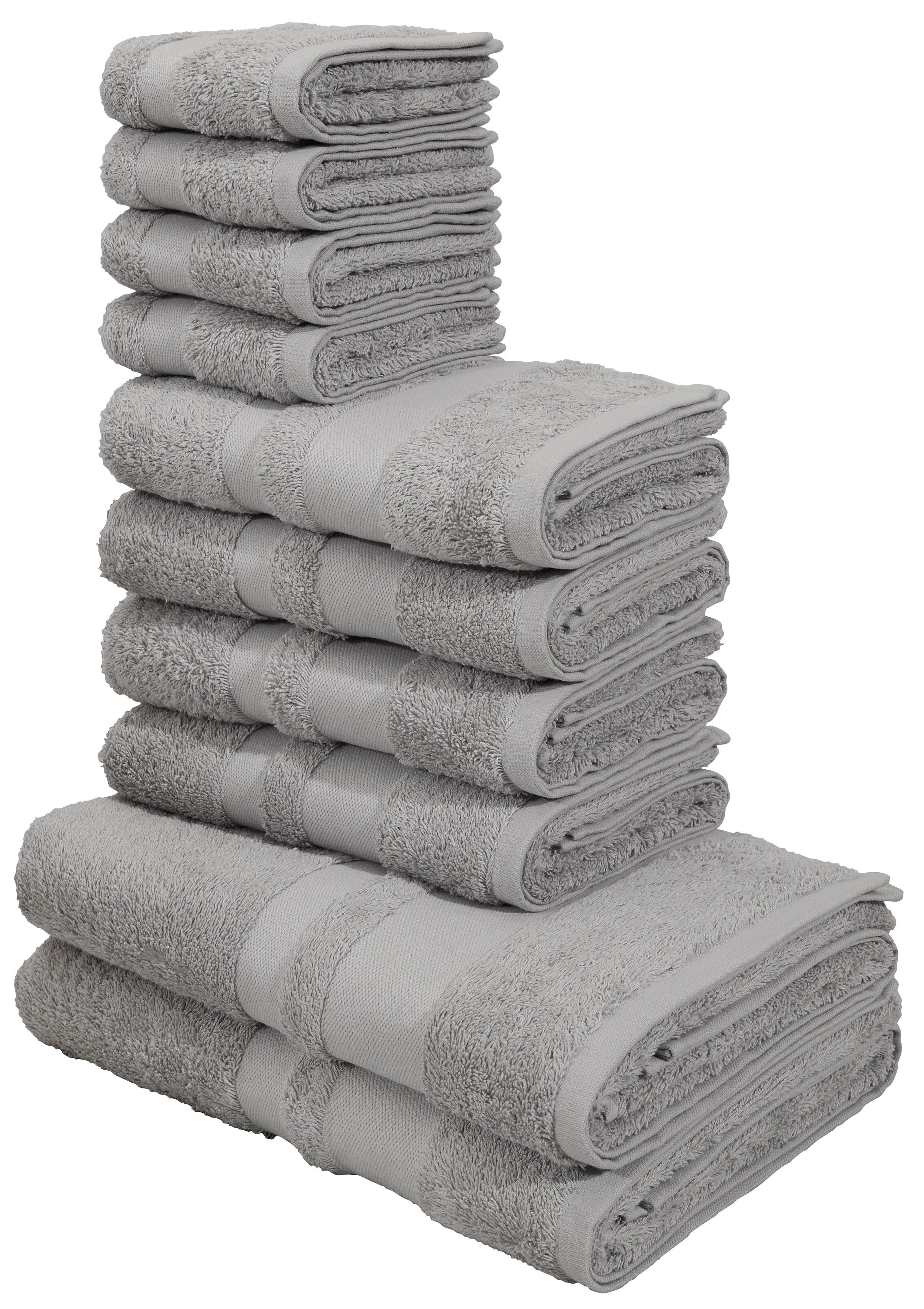 my home Handtuch Set Vanessa, 10-tlg günstig online kaufen