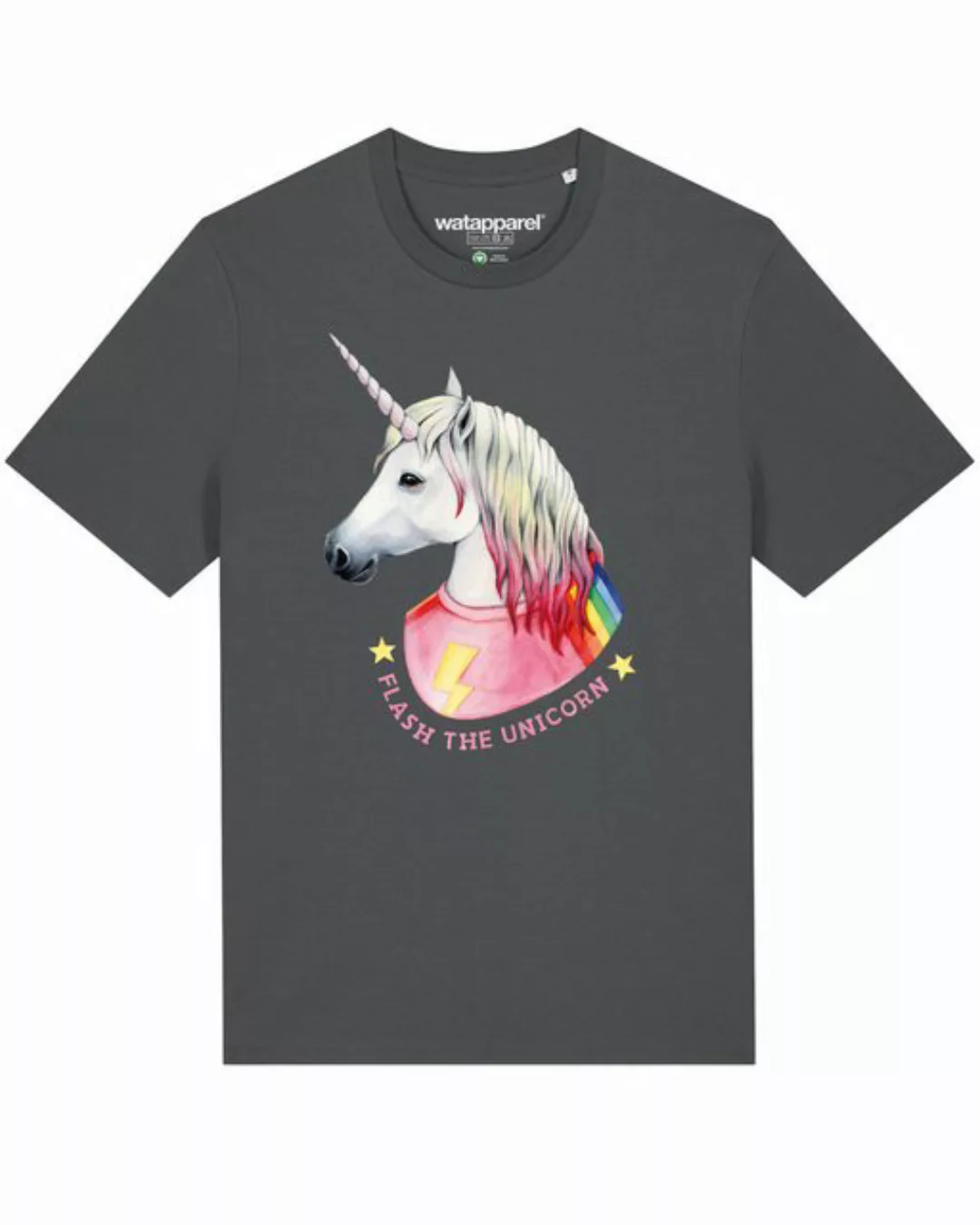 wat? Apparel Print-Shirt Flash, the unicorn (1-tlg) günstig online kaufen