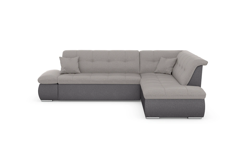 DOMO collection Ecksofa "Moric L-Form", wahlweise mit Bettfunktion und Arml günstig online kaufen