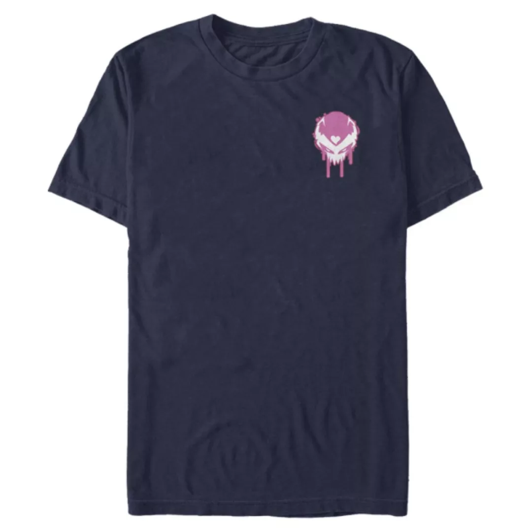 Marvel - Spider-Gwen Venomized Pink Badge - Männer T-Shirt günstig online kaufen