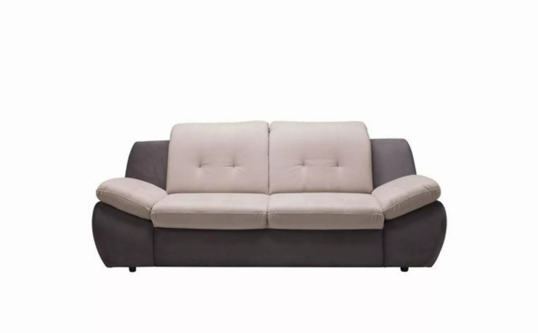 JVmoebel Sofa Designer 3 Sitzer Relax Sofas Club Lounge Sofa Textil Polster günstig online kaufen