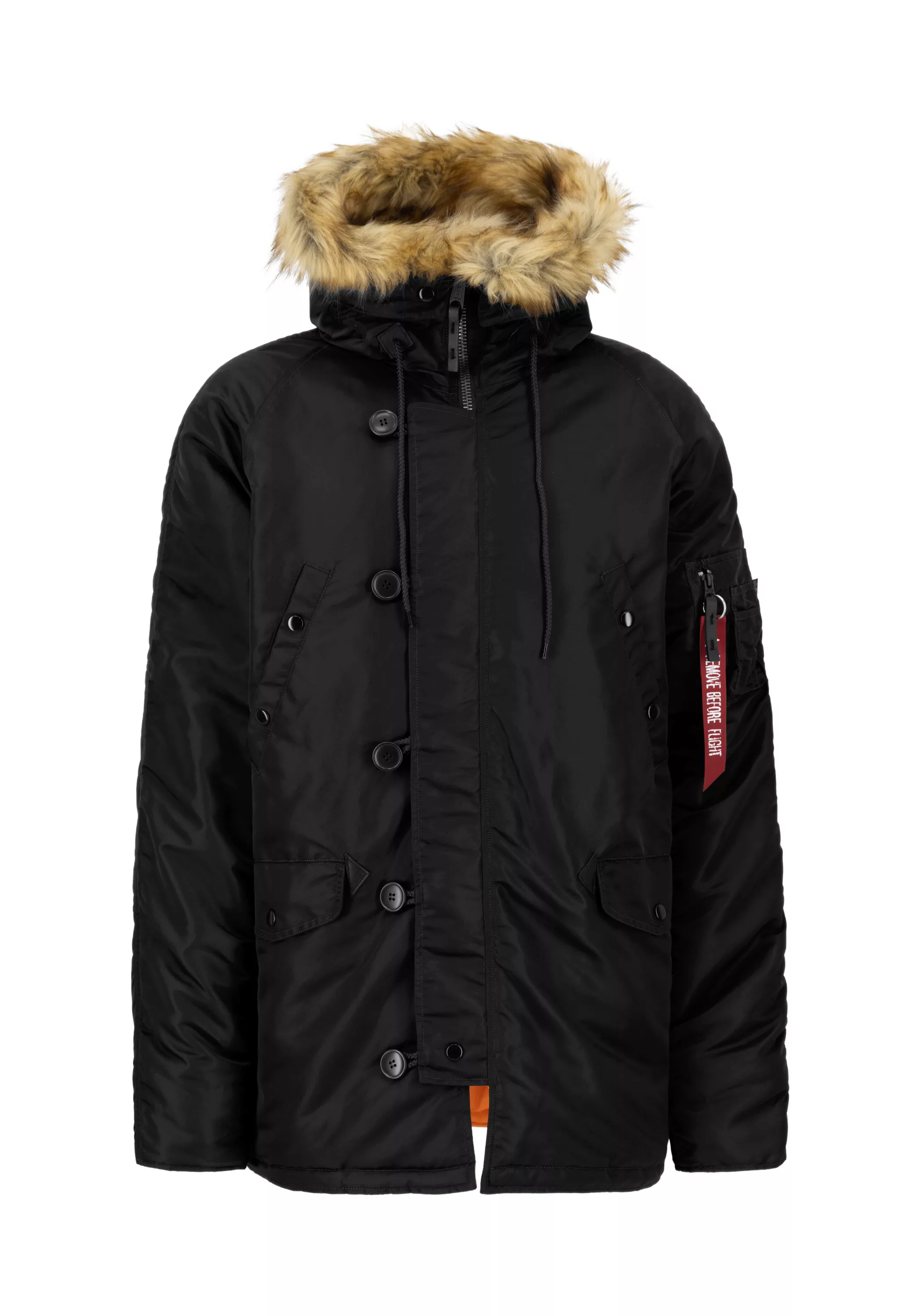 Alpha Industries Parka "N3B VF 59", mit Kapuze, mit abnehmbarem Kunstfellkr günstig online kaufen