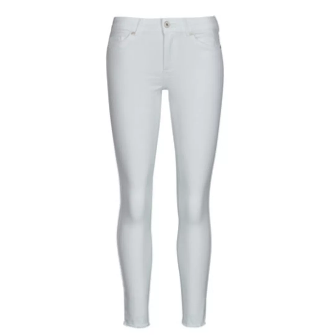 Only  Slim Fit Jeans ONLBLUSH MID SK RAW ANK DNM REA0730 günstig online kaufen