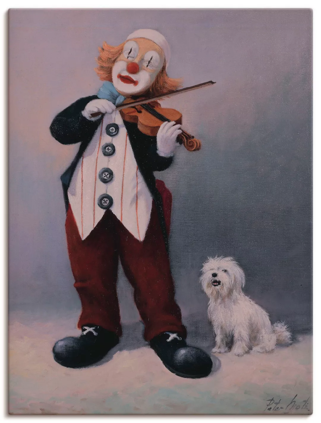 Artland Wandbild "Violine mit Eichhörnchen", Humor, (1 St.) günstig online kaufen