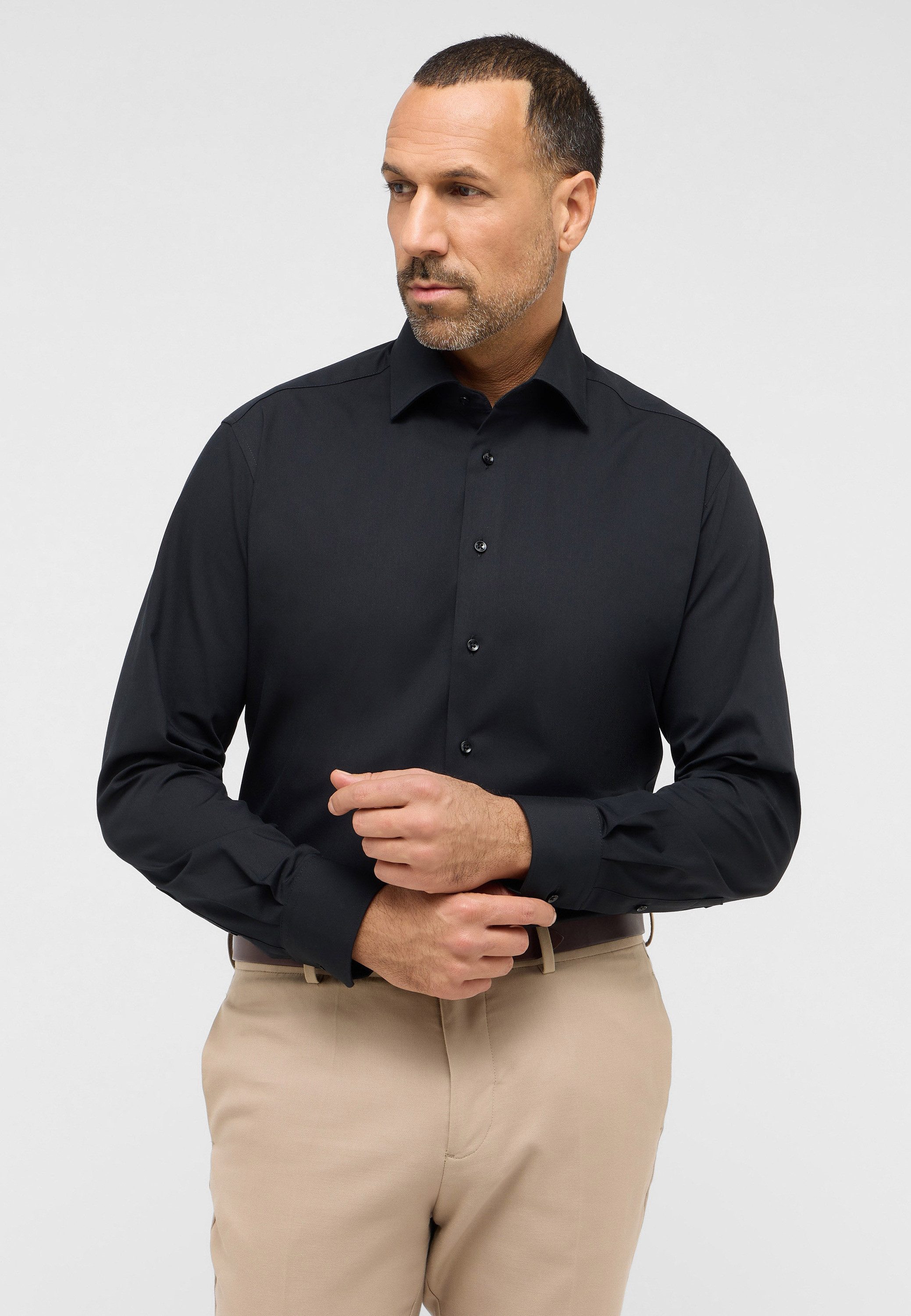 Eterna Langarmhemd MODERN FIT NON IRON günstig online kaufen