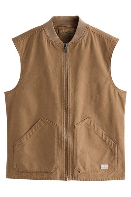 Next Canvasjacke Canvas-Gilet im Workwear-Stil (1-St) günstig online kaufen