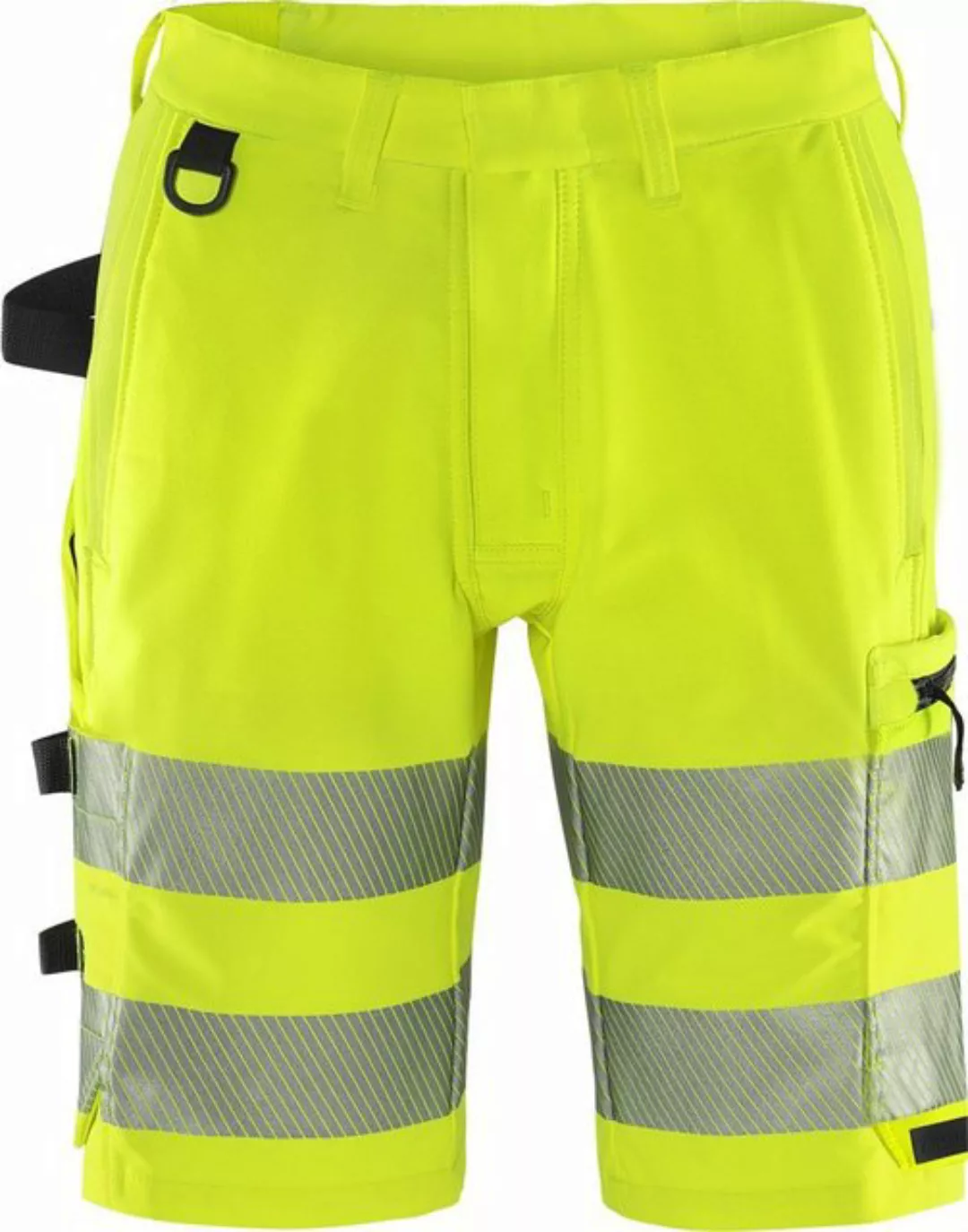 Fristads Warnschutz-Shirt High Vis Green Stretch-Shorts Kl. 2 2648 GSTP günstig online kaufen