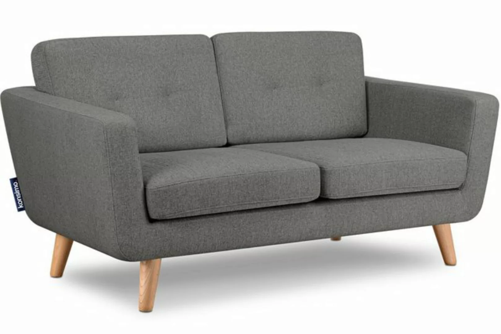 KONSIMO® 2-Sitzer TAGIO II Sofa 2 Personen, hergestellt in der EU, mit Step günstig online kaufen