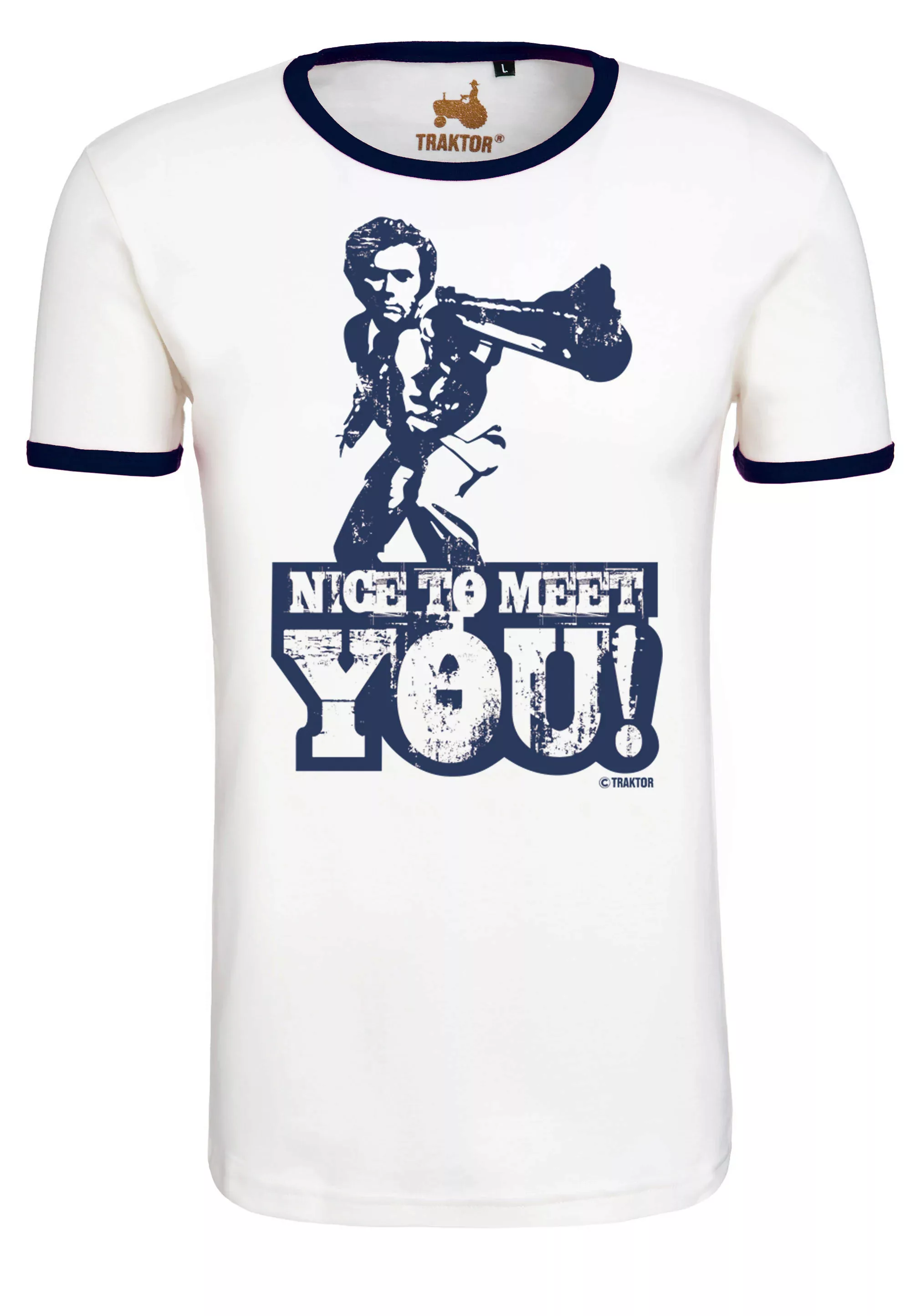 LOGOSHIRT T-Shirt "Dirty Harry – Nice To Meet You", mit coolem Print günstig online kaufen