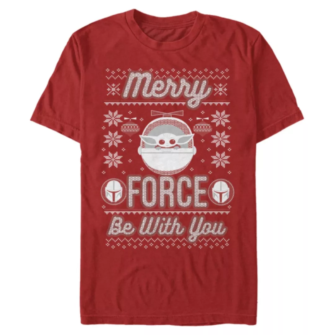 Star Wars - The Mandalorian - The Child Merry Force Child - Männer T-Shirt günstig online kaufen