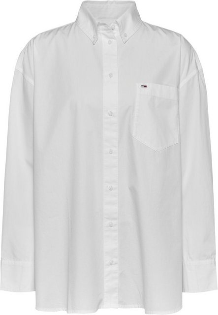 Tommy Jeans Shirtbluse TJW OVS ESSENTIAL SHIRT EXT modische Oversize Form günstig online kaufen