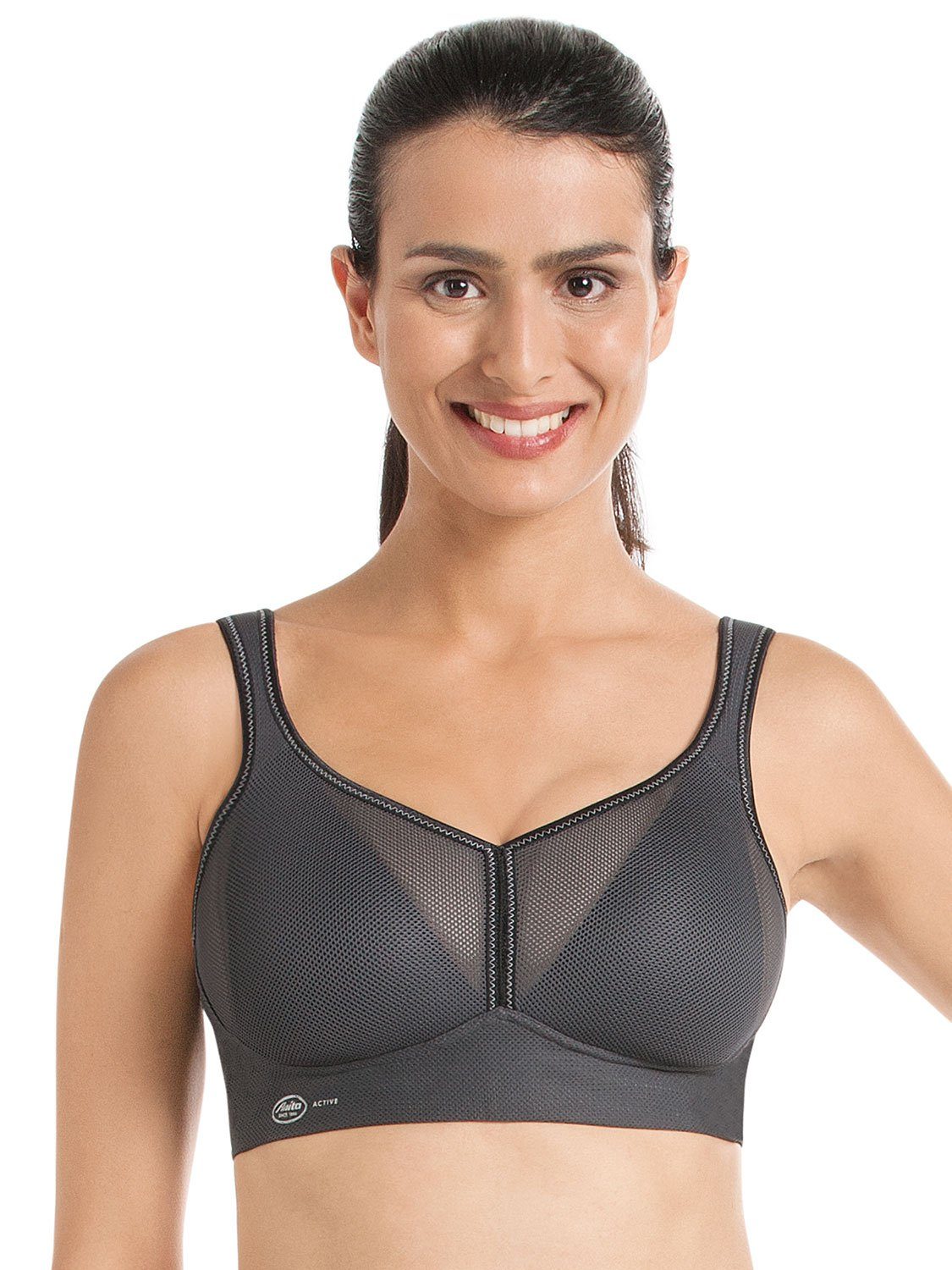 Anita Active Sport-BH "Air Control Delta Pad", doppellagige Cups, Powertüll günstig online kaufen