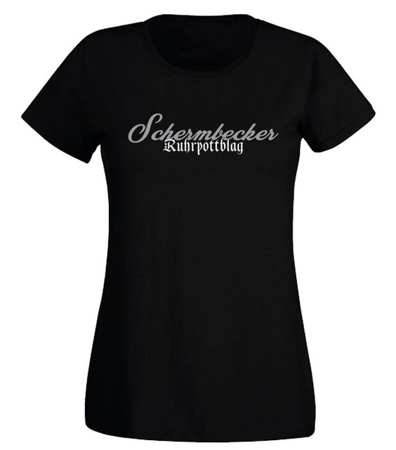 G-graphics T-Shirt Schermbecker Ruhrpottblag Slim-fit Damen T-Shirt mit Ruh günstig online kaufen