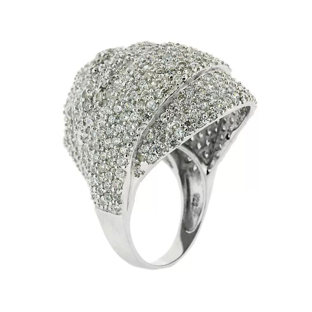 Ring Prag aus 925 Sterling Silber Schmuck für Damen Cosmopolitan Gr.18 günstig online kaufen