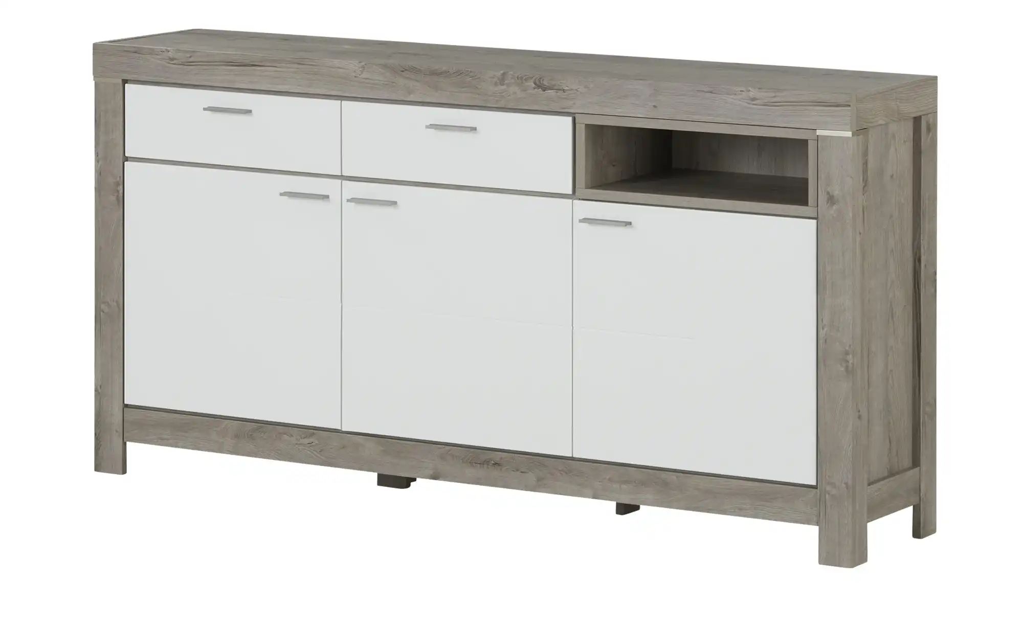 uno Sideboard  Porto ¦ weiß ¦ Maße (cm): B: 196 H: 100 T: 42 Kommoden & Sid günstig online kaufen