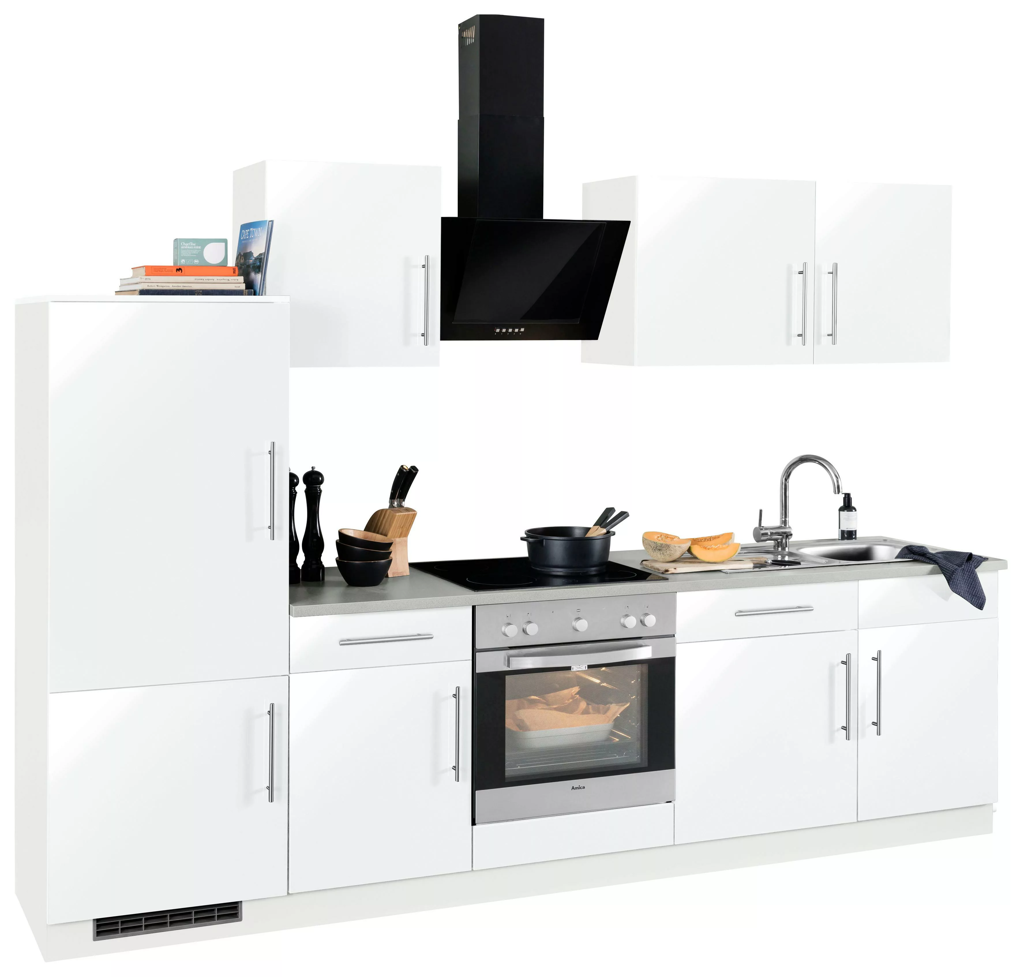 wiho Küchen Küchenzeile "Cali", ohne E-Geräte, Breite 280 cm günstig online kaufen