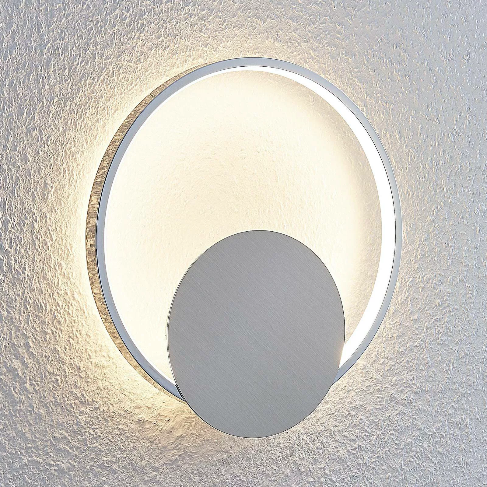 LED-Wandlampe Anays, rund, 32 cm günstig online kaufen