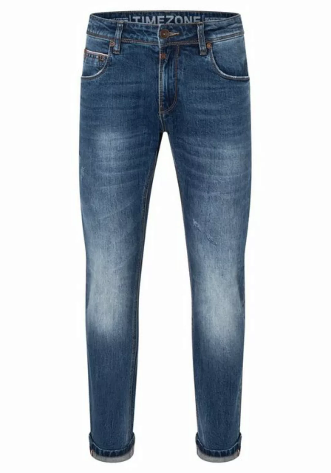 TIMEZONE Herren Jeans ScottTZ - Slim Fit - Blau - Light Heritage Wash günstig online kaufen