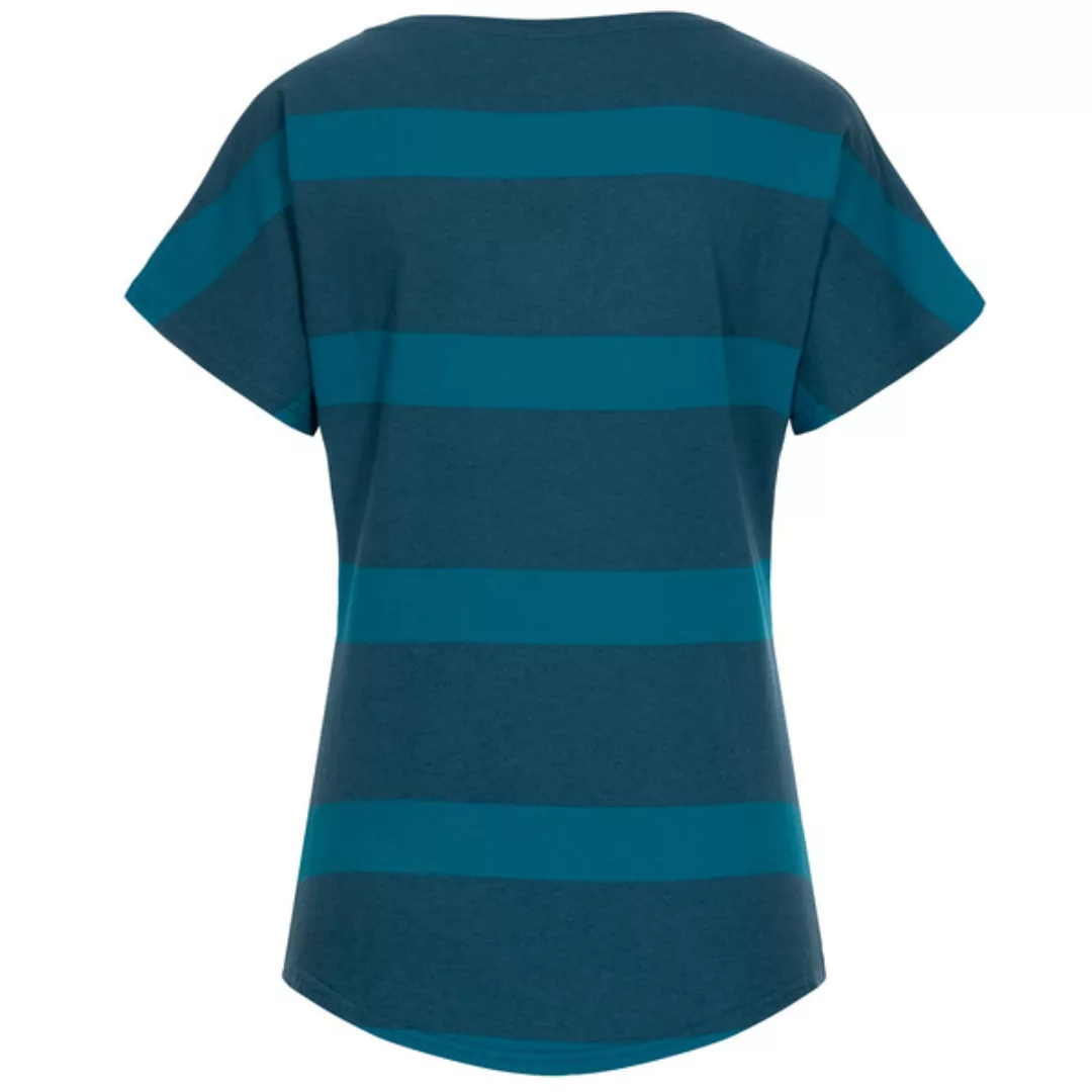 Oversized T-shirt Melange Stripes Damen günstig online kaufen