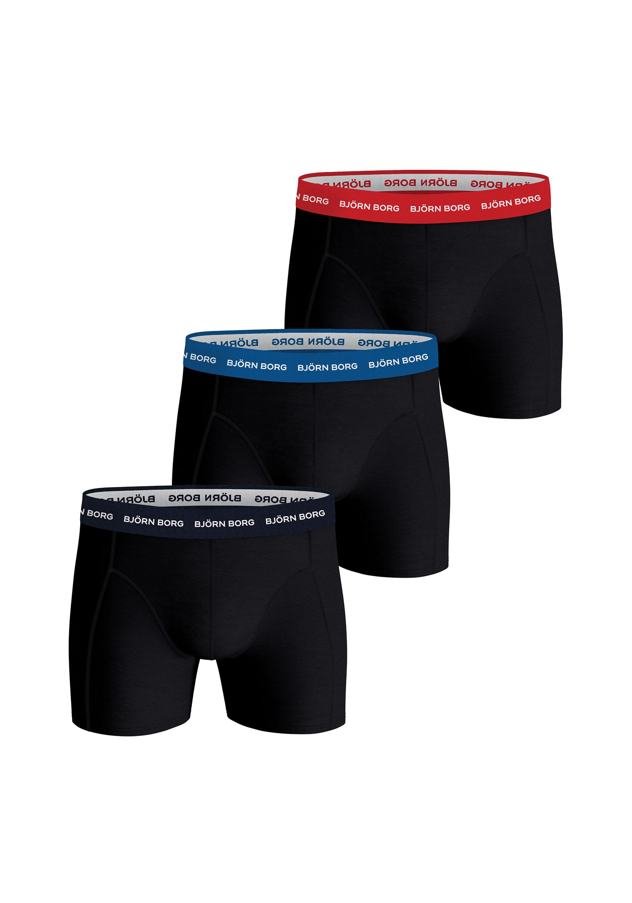 Björn Borg Boxershorts "Boxershort Cotton Stretch Boxer Trunks 3P 3er Pack" günstig online kaufen