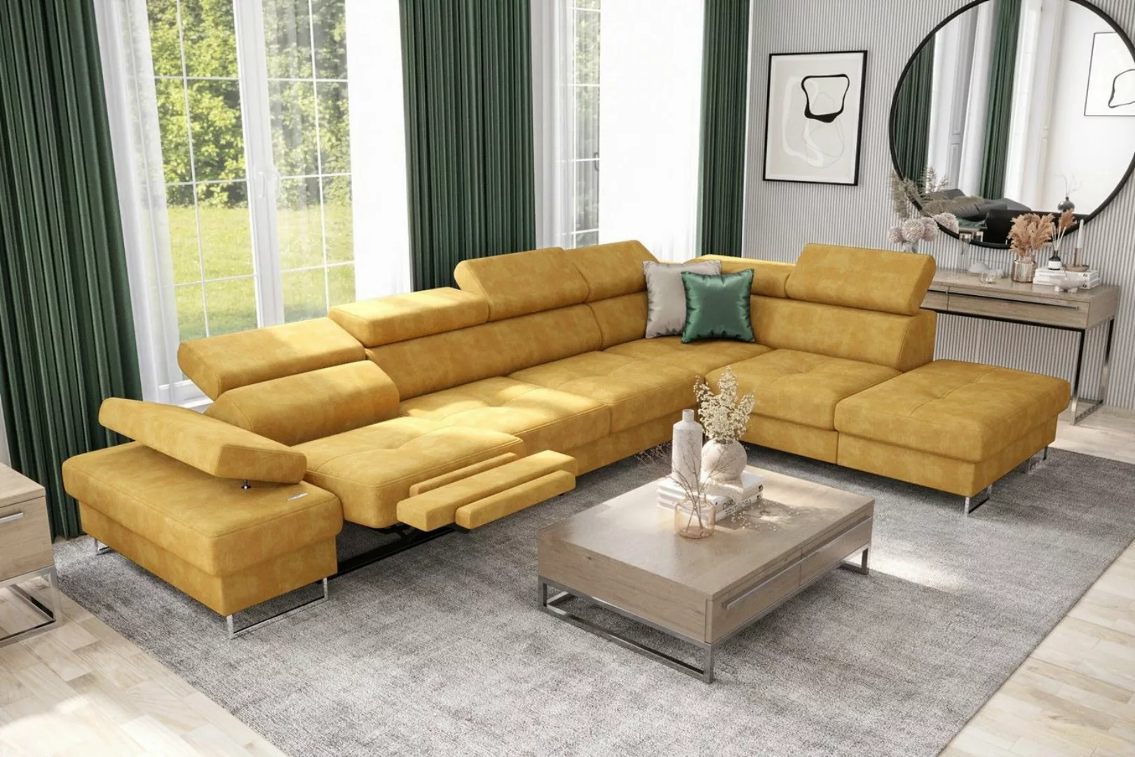 Möbel für Dich Ecksofa Galaxy Relax, mit Relaxfunktion, mit Bettkasten, mit günstig online kaufen