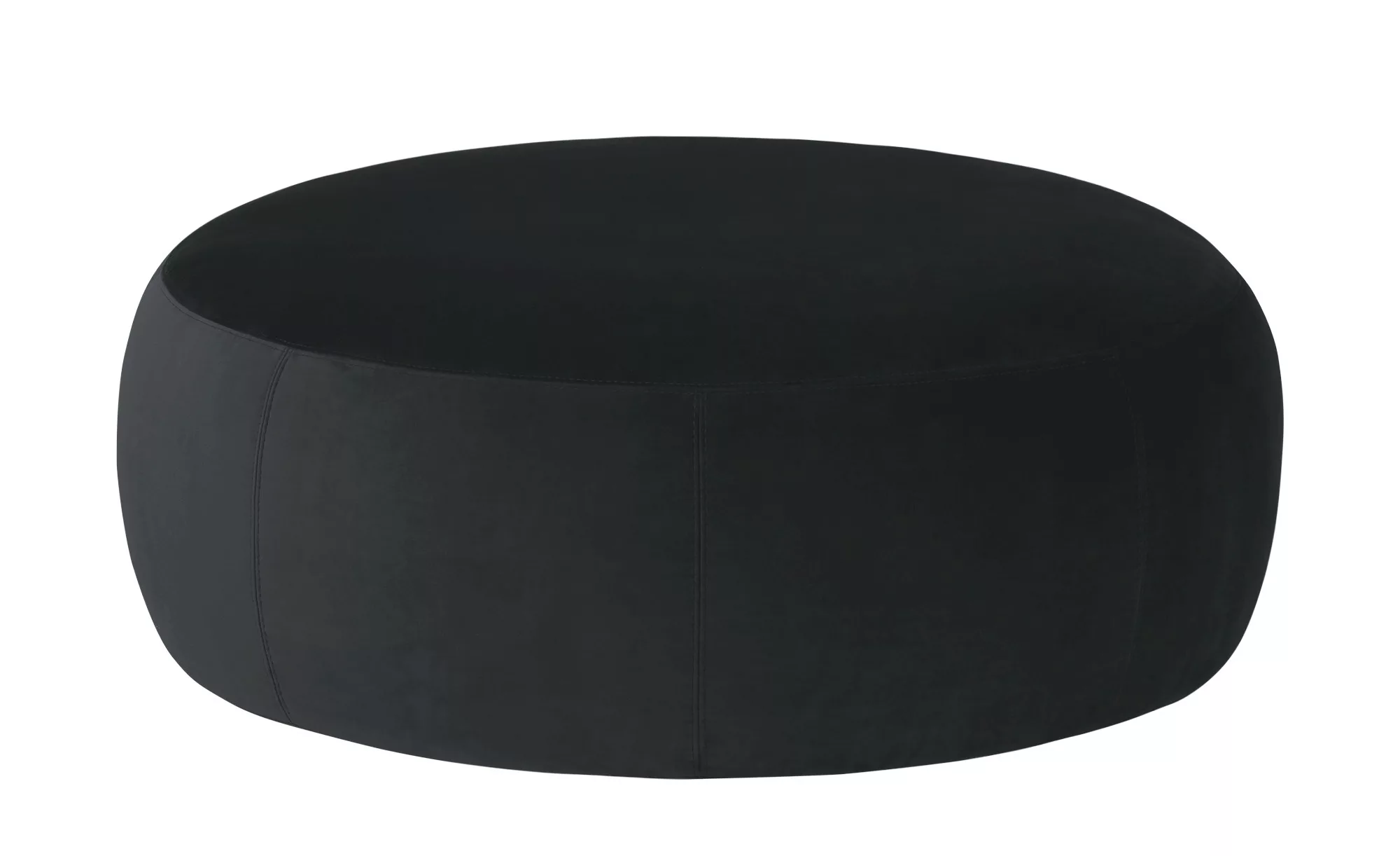 pop Samt Hocker  Amadi - schwarz - 40 cm - Polstermöbel > Hocker - Möbel Kr günstig online kaufen