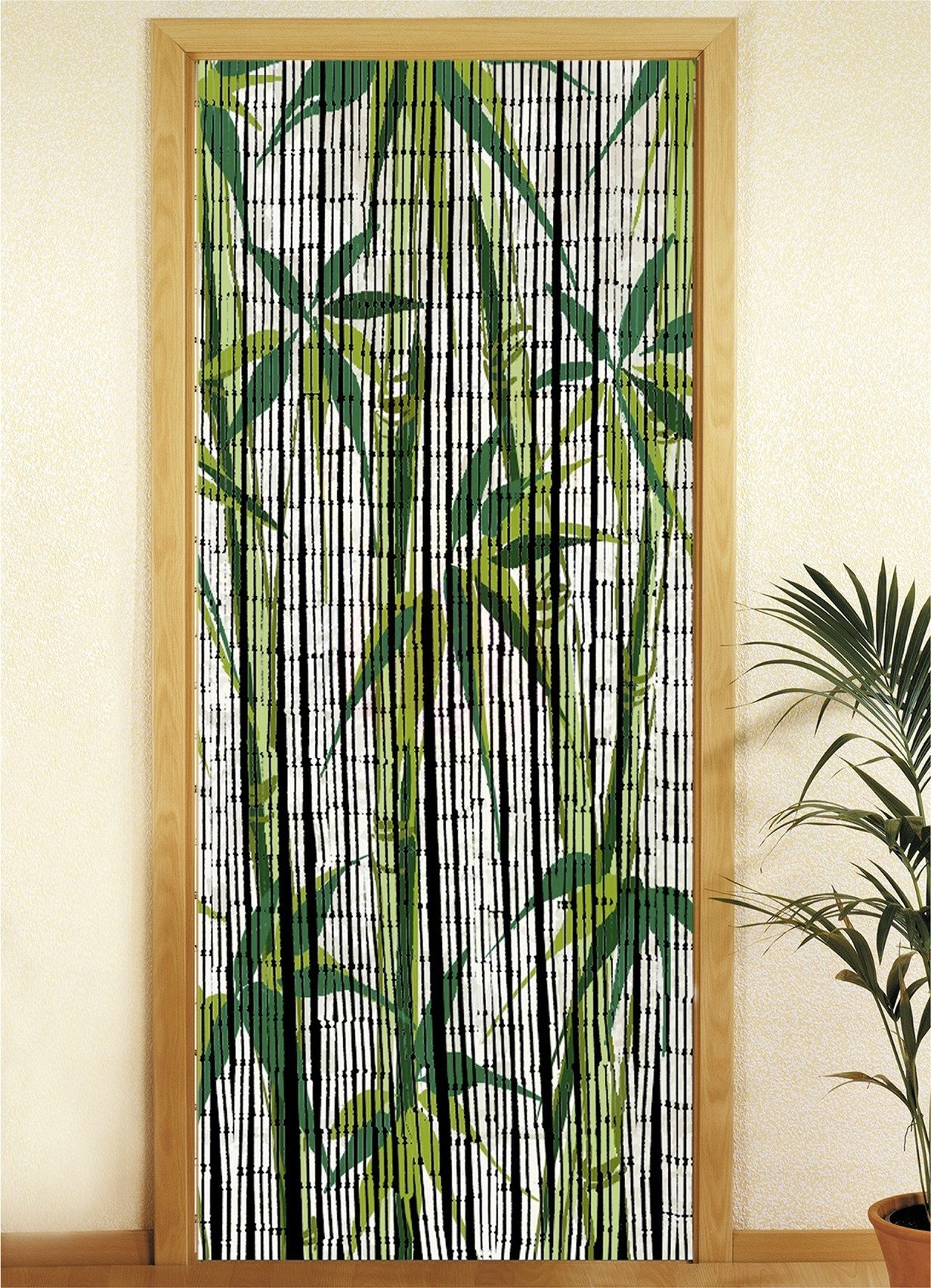 Maximex Türvorhang Modell Bamboo, Hakenaufhängung (1 günstig online kaufen