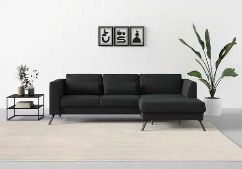 sit&more Ecksofa Lindholm L-Form, mit Sitztiefenverstellung und Federkern günstig online kaufen