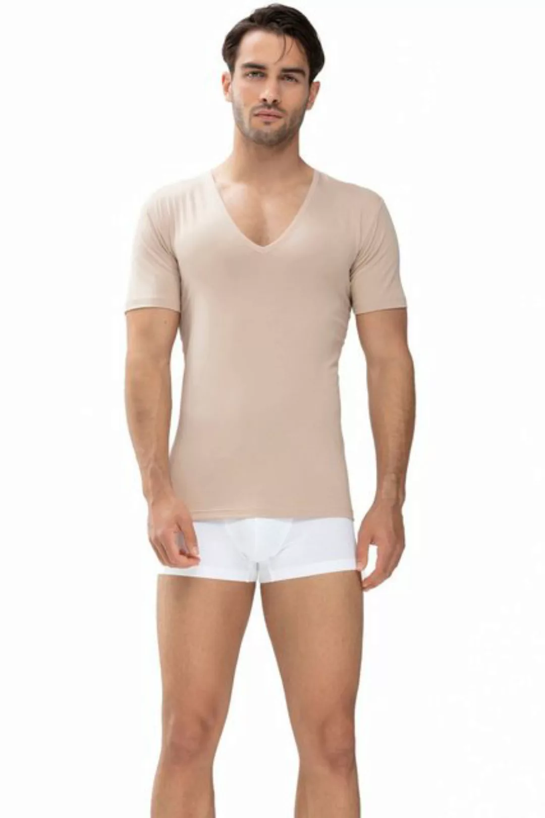 Mey T-Shirt Herren-Unterhemd, 1/2-Arm "Dry Cotton" Single-Jersey Uni günstig online kaufen