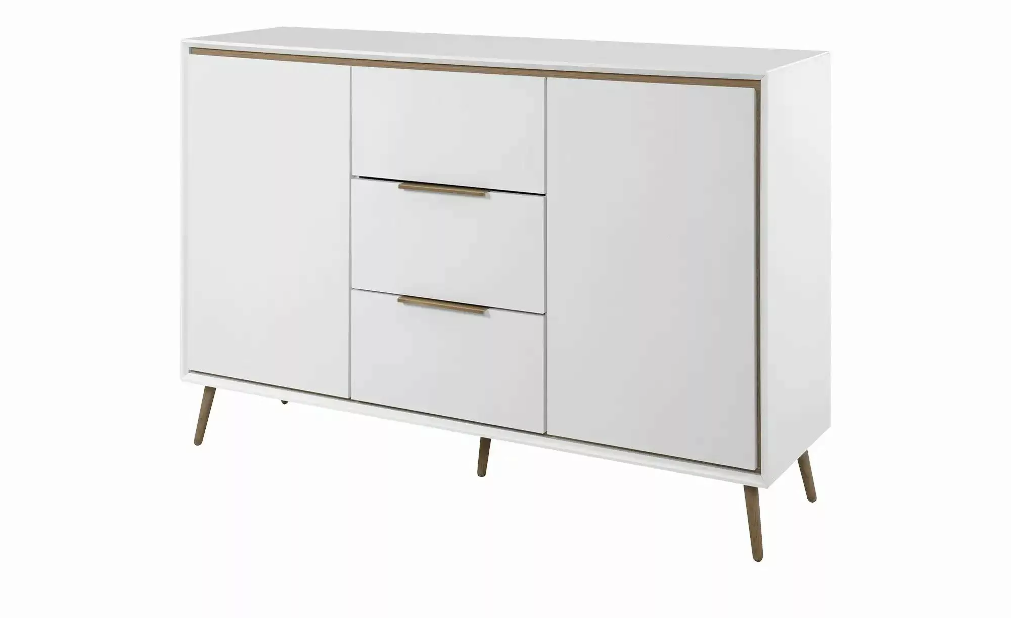 Sideboard  Arluno ¦ weiß ¦ Maße (cm): B: 135 H: 90 T: 38.0 Kommoden & Sideb günstig online kaufen