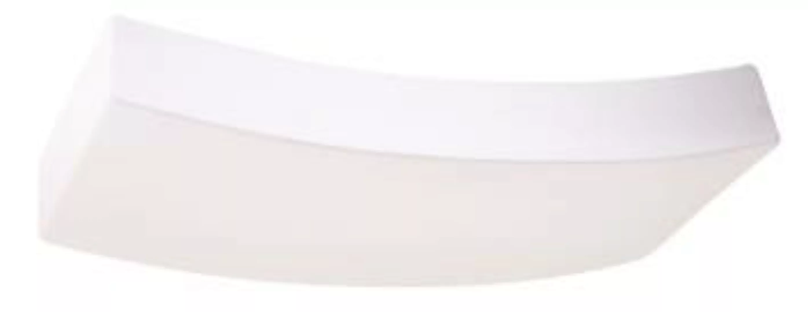 Wandlampe Weiß Keramik 36 cm dekorativ bemalbar 2x G9 günstig online kaufen