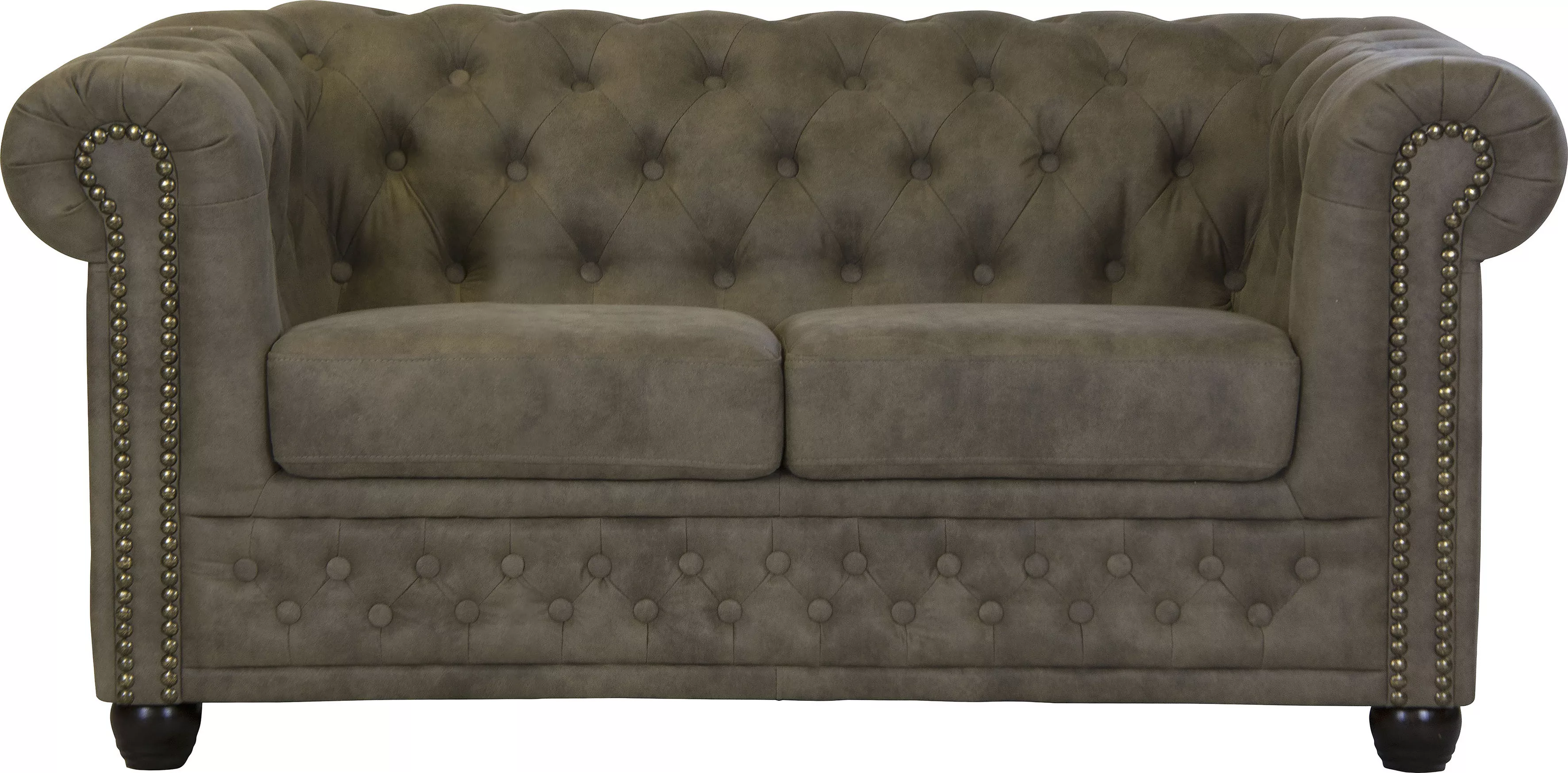 Home affaire Chesterfield-Sofa "Rysum", Chesterfield-Optik, in 2 Bezugsqual günstig online kaufen