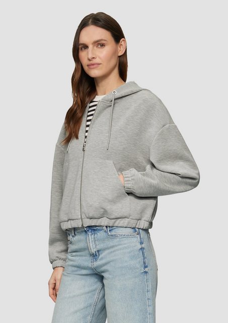 s.Oliver Sweatjacke - Sweatshirt Jacke - Modische und Bequemer Zip Hoodie günstig online kaufen