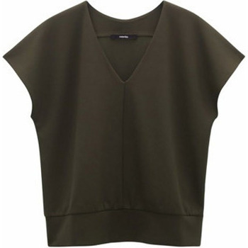 Someday  T-Shirt V-Kragen T-Shirt für Damen in unifarben günstig online kaufen