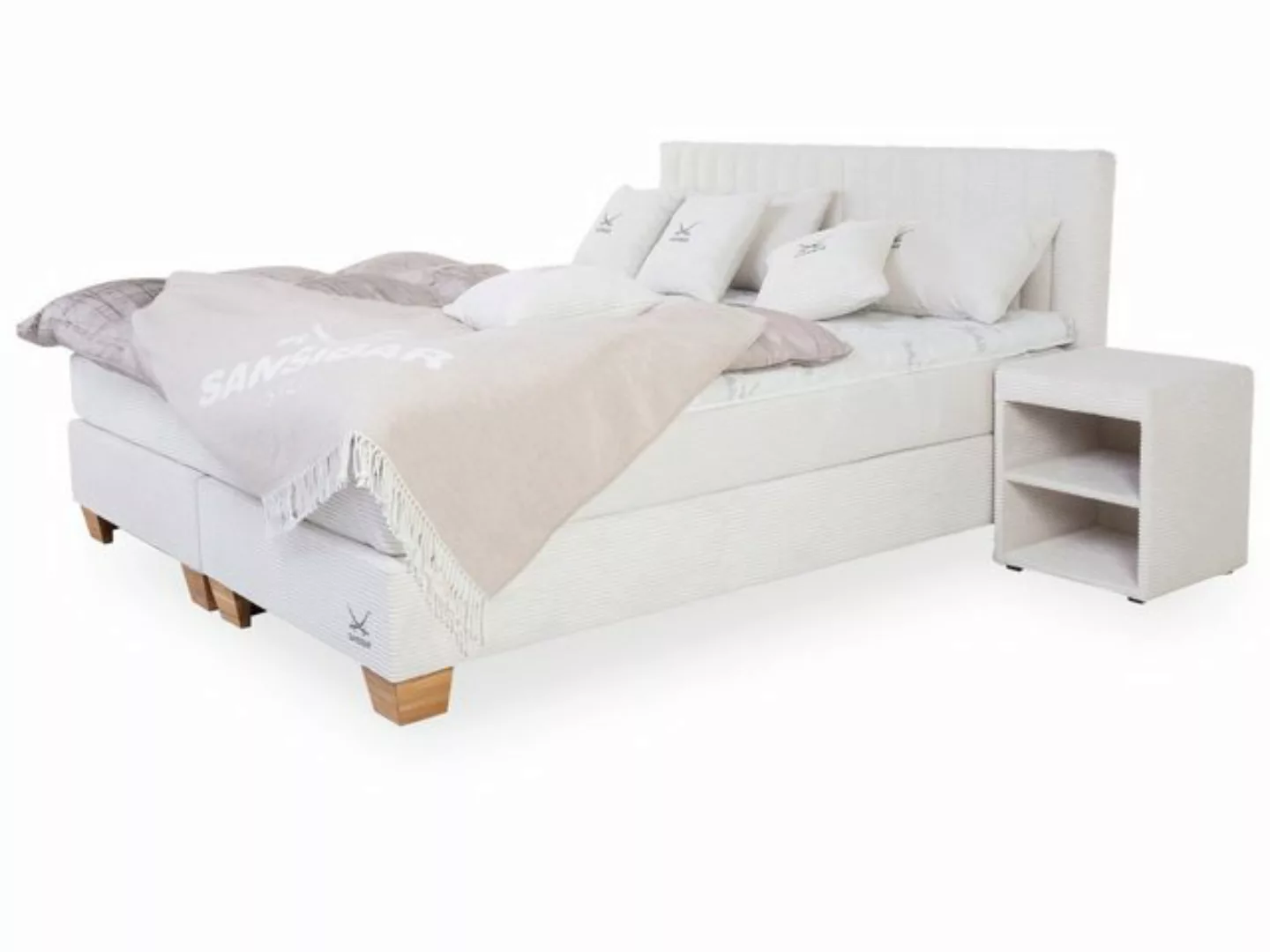 SANSIBAR Living Boxspringbett Boxspringbett SANSIBAR BILLUND LF 180x200 cm günstig online kaufen