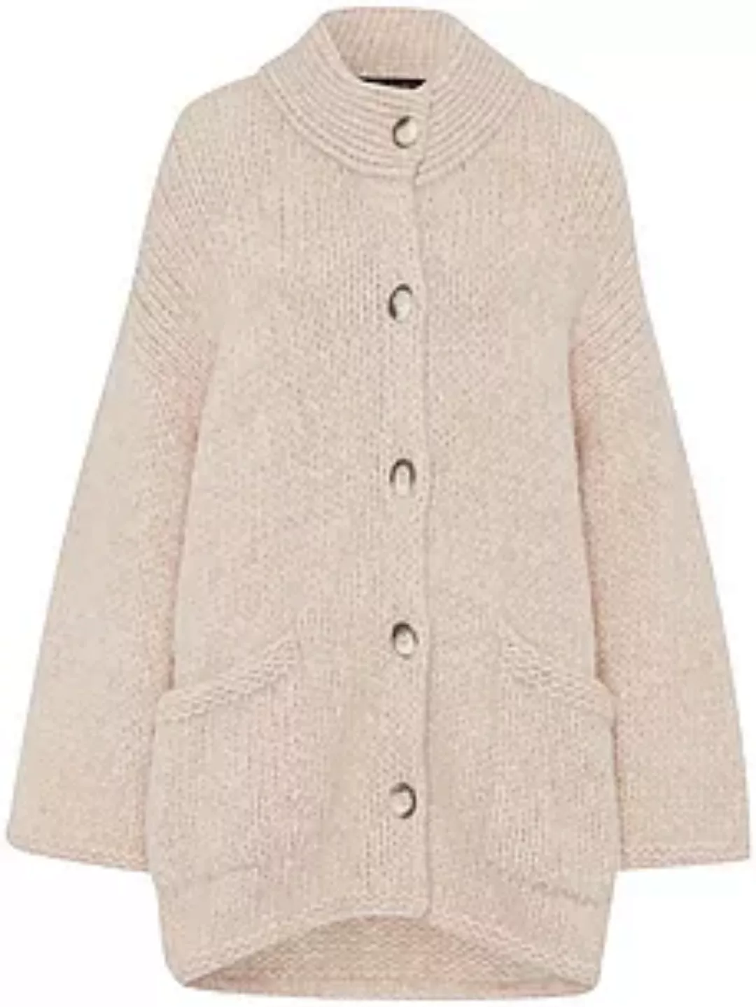 Long-Strickjacke Inkadoro beige günstig online kaufen