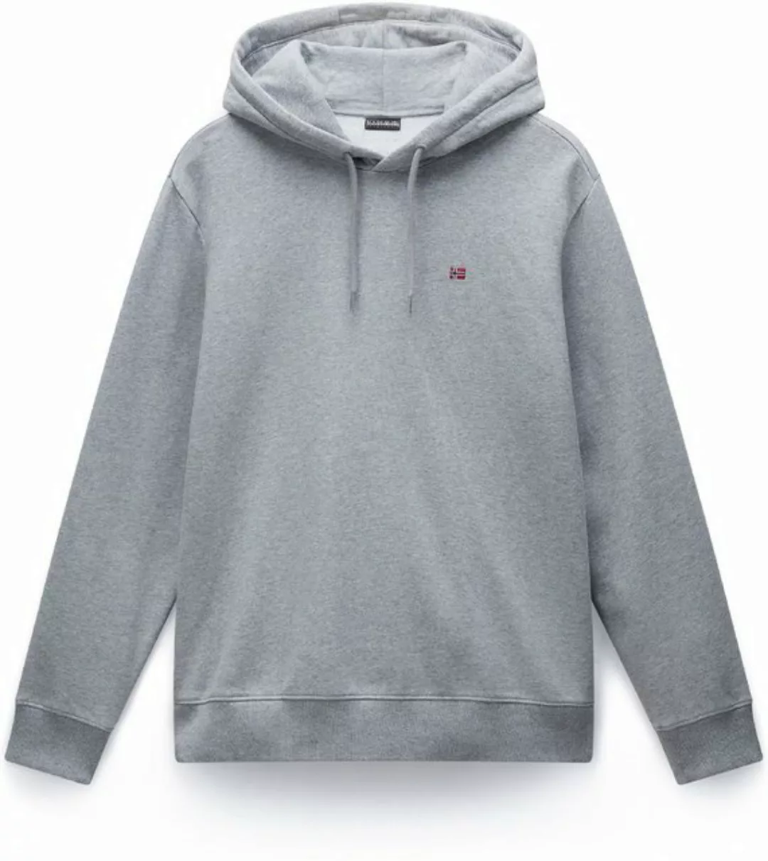 Napapijri Sweatshirt Herren-Sweatshirt aus Bio-Baumwolle, Grau, mit günstig online kaufen