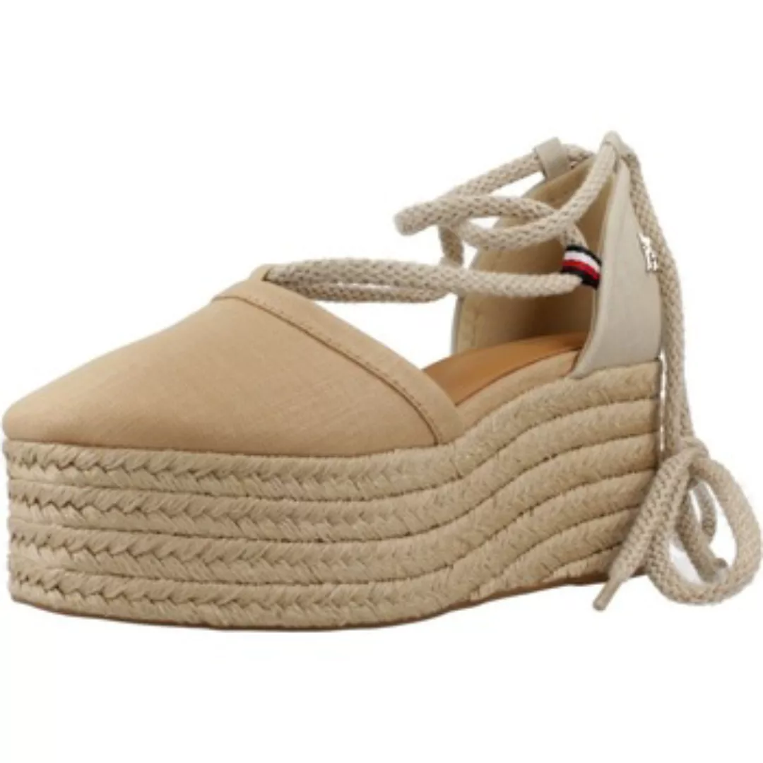 Tommy Hilfiger  Espadrilles CLOSED TOE LINEN FLATFOR günstig online kaufen