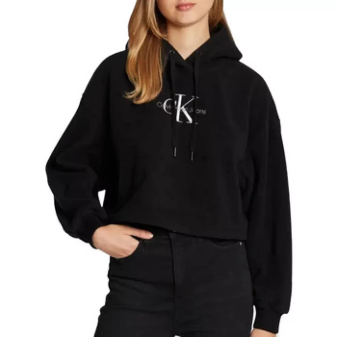 Calvin Klein Jeans  Sweatshirt Schwarz günstig online kaufen