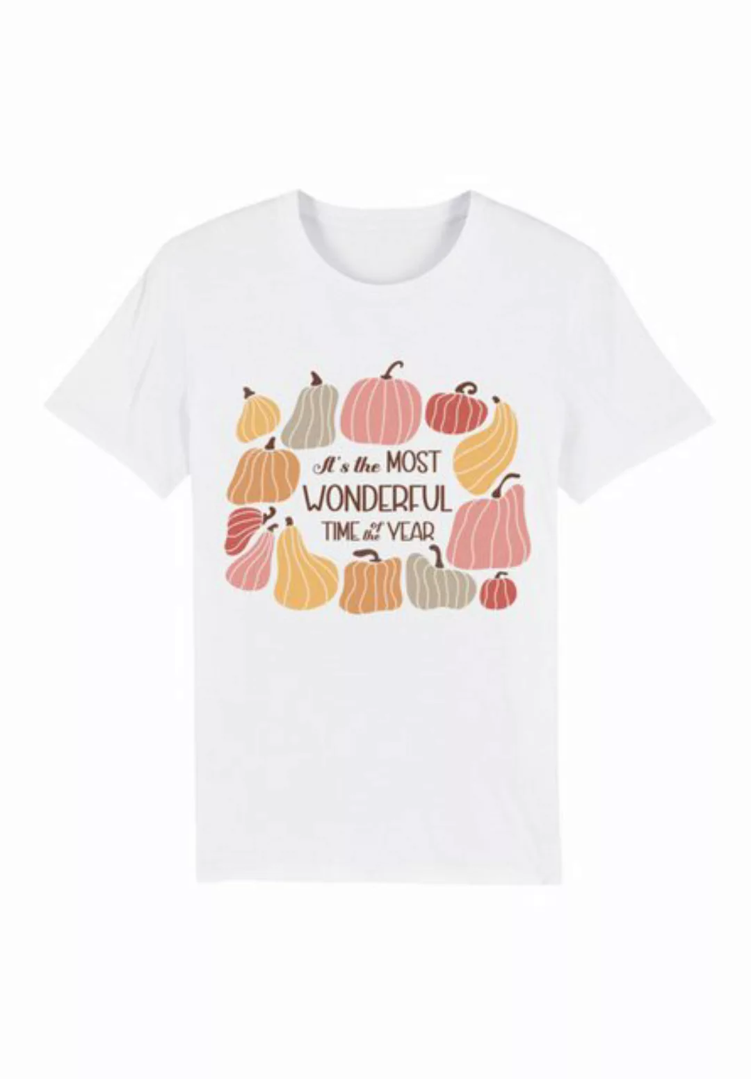 F4NT4STIC T-Shirt Pumpkins most wonderful time of the year Premium Qualität günstig online kaufen