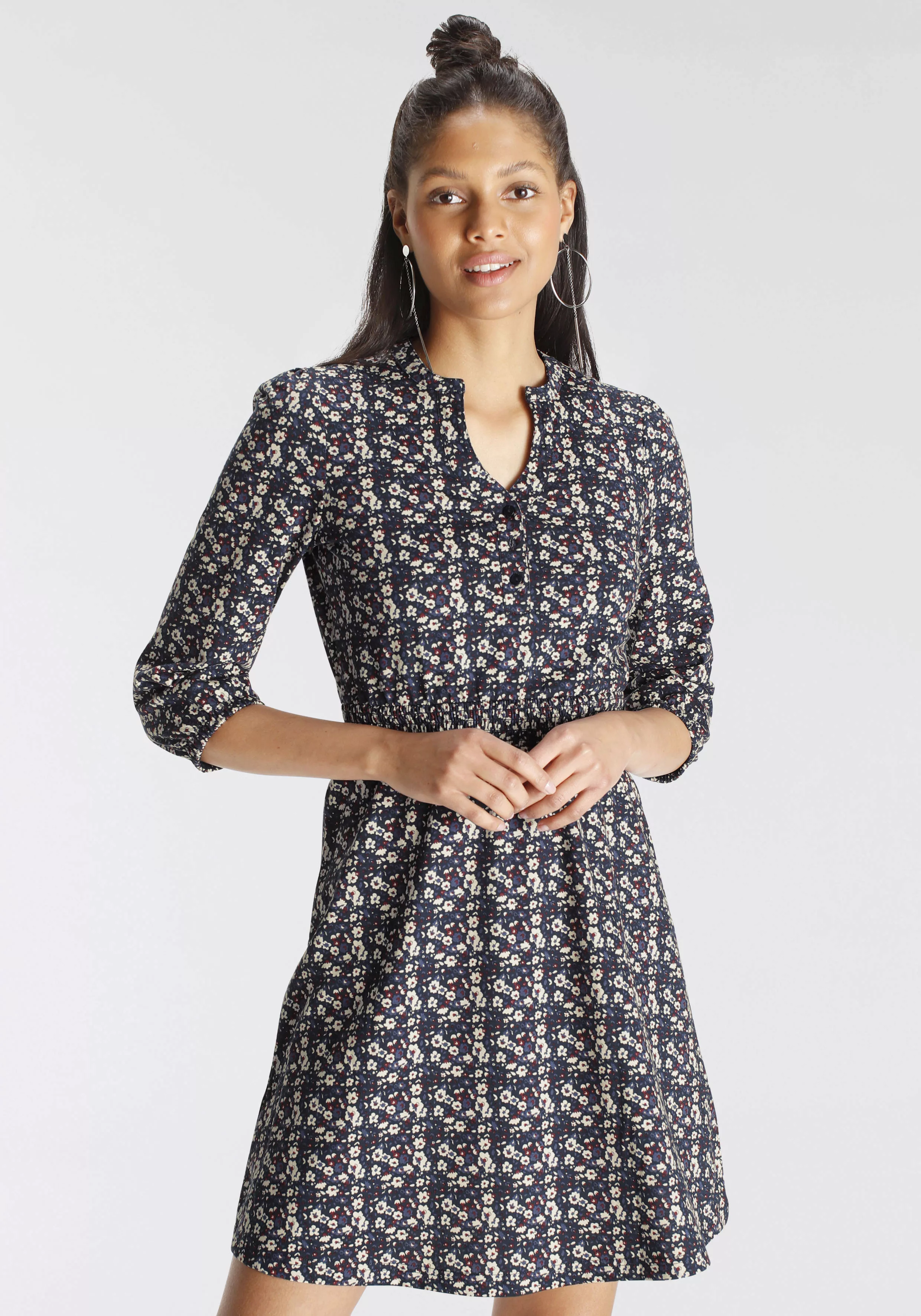 AJC Jerseykleid, mit Blumenprint - NEUE KOLLEKTION günstig online kaufen