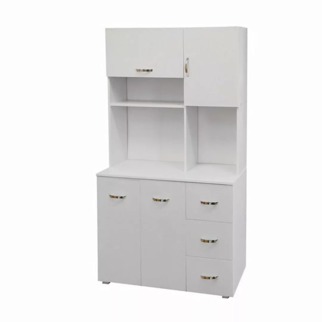 HTI-Living Hochschrank Küchenschrank Weiß Blanca (Stück, 1-St., 1 Schrank) günstig online kaufen