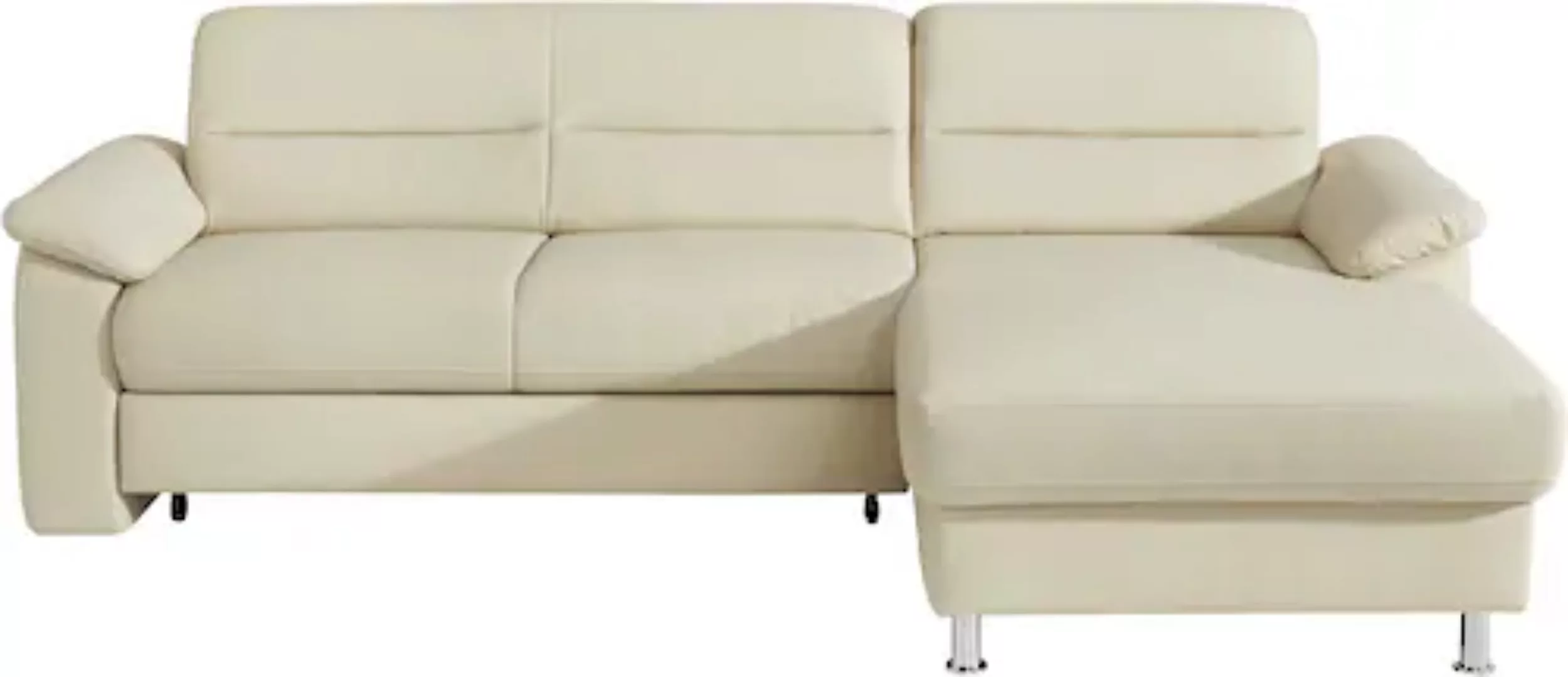 sit&more Ecksofa »Ascara L-Form«, inklusive Boxspring/Federkern-Polsterung, günstig online kaufen