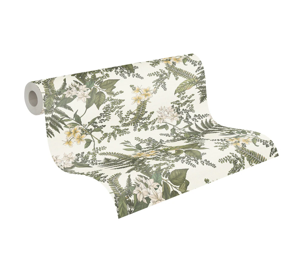 Bricoflor Tapete Schmetterlinge Floral Vlies Blumentapete Im Vintage Stil L günstig online kaufen