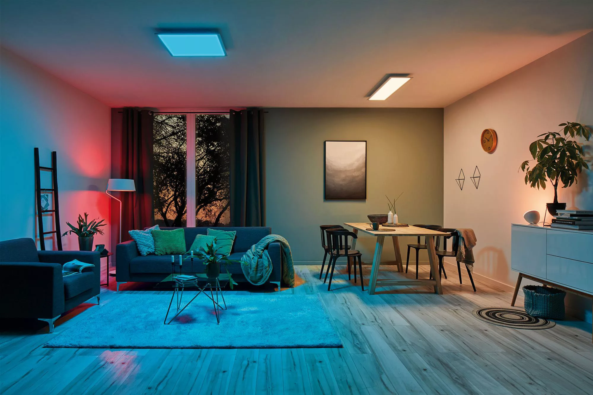 Paulmann Amaris LED-Panel, ZigBee, 120x30cm, RGBW günstig online kaufen