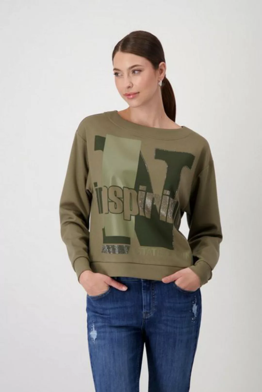 Monari Langarmshirt Pullover günstig online kaufen