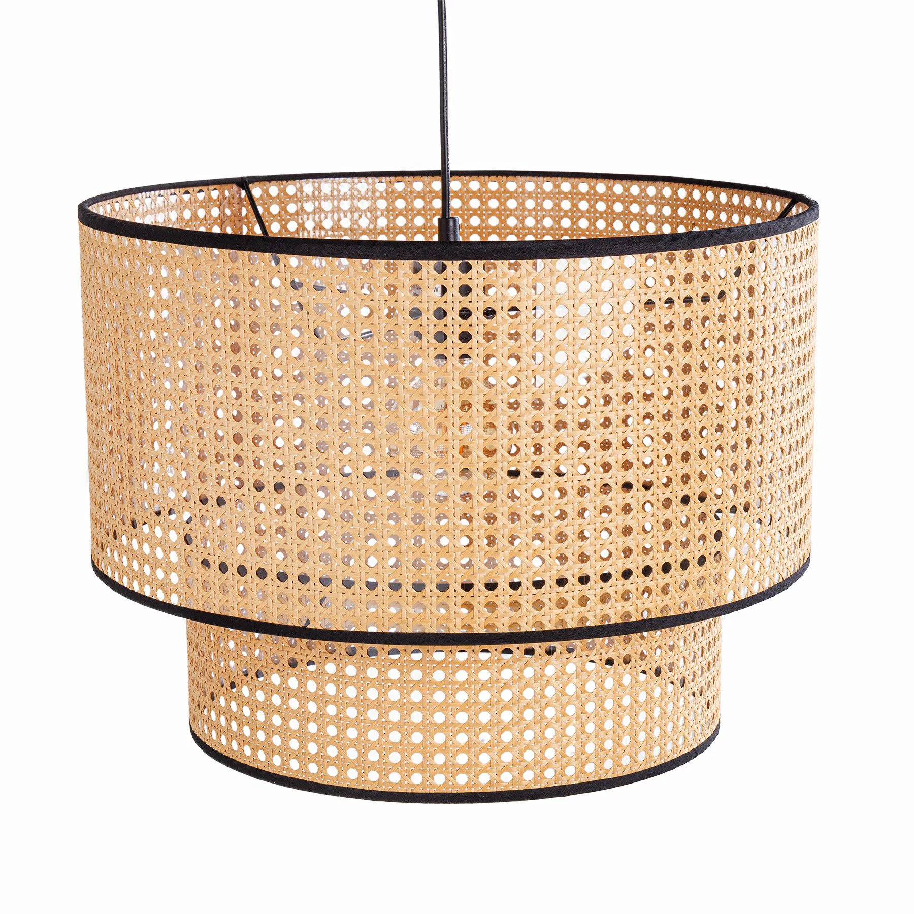 riess-ambiente Hängeleuchte VIENNA 45cm natur / günstig online kaufen