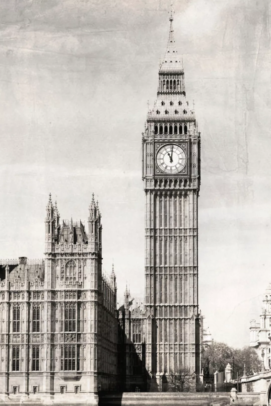 queence Acrylglasbild "Big Ben", Elemente der Architektur-Gebäude-Städte-Ku günstig online kaufen