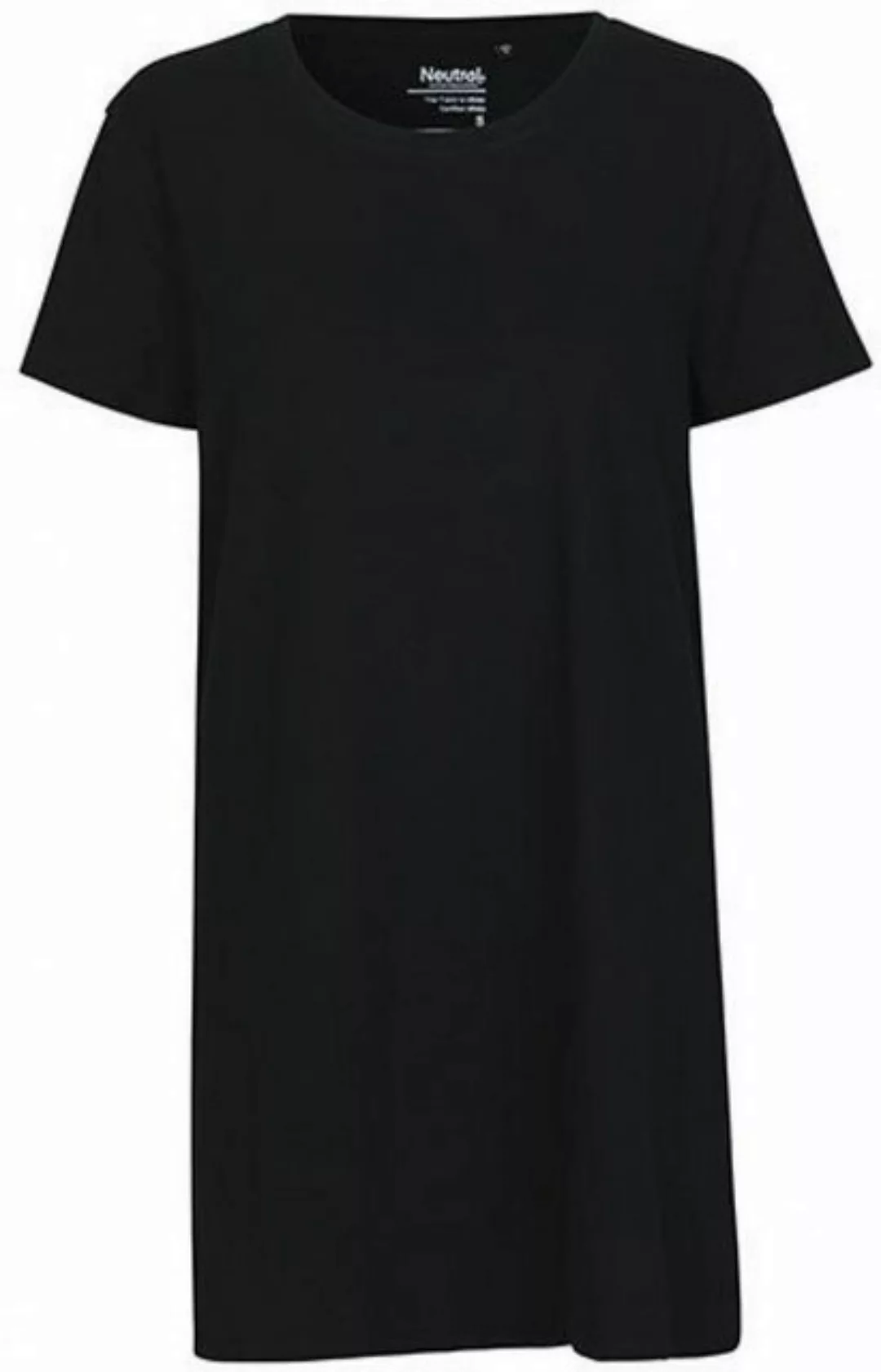 Damen T-shirt Von Neutral Bio Baumwolle Lang Lounge Shirt günstig online kaufen